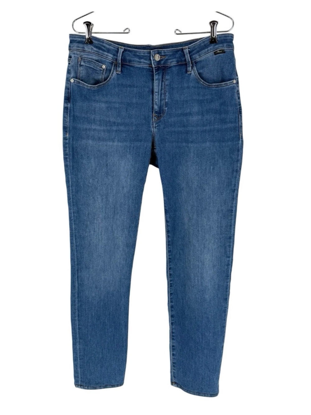 Mavi Emma Jeans Womens Size 31 Blue Medium Wash Stretch Denim Slim Boyfriend Fit